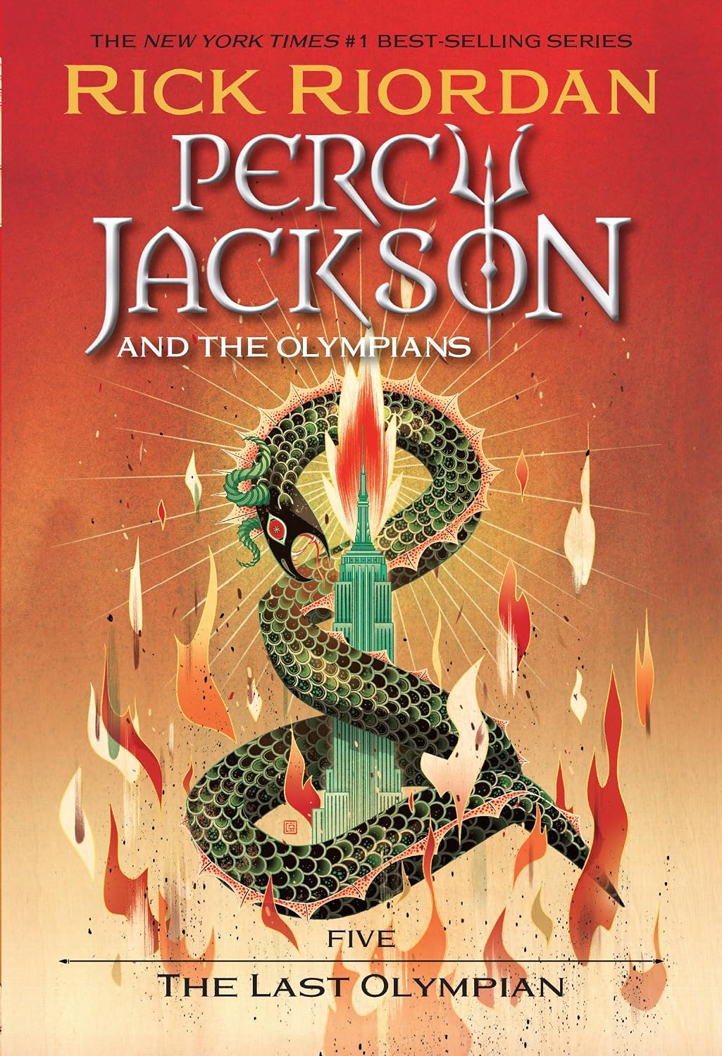 Cover of The Last Olympian